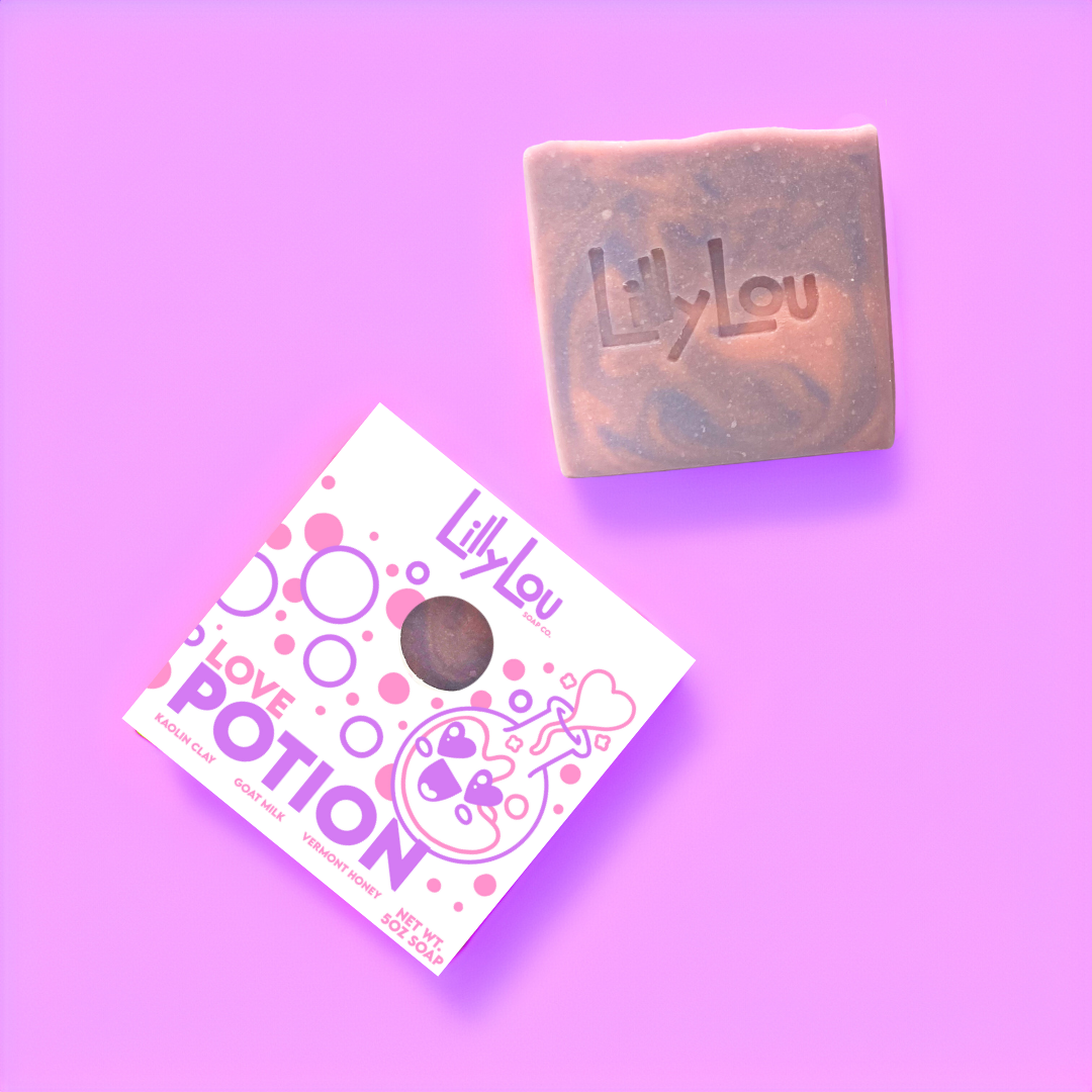 The Love Potion Bar | Peach, Grapefruit & Cherry Blossom Scented