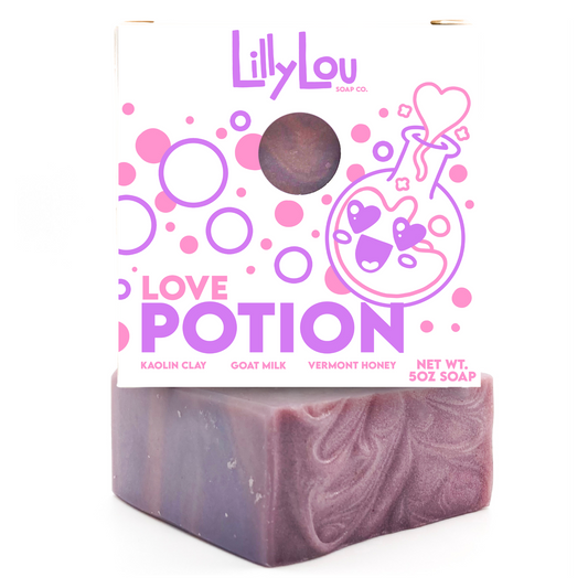 The Love Potion Bar | Peach, Grapefruit & Cherry Blossom Scented