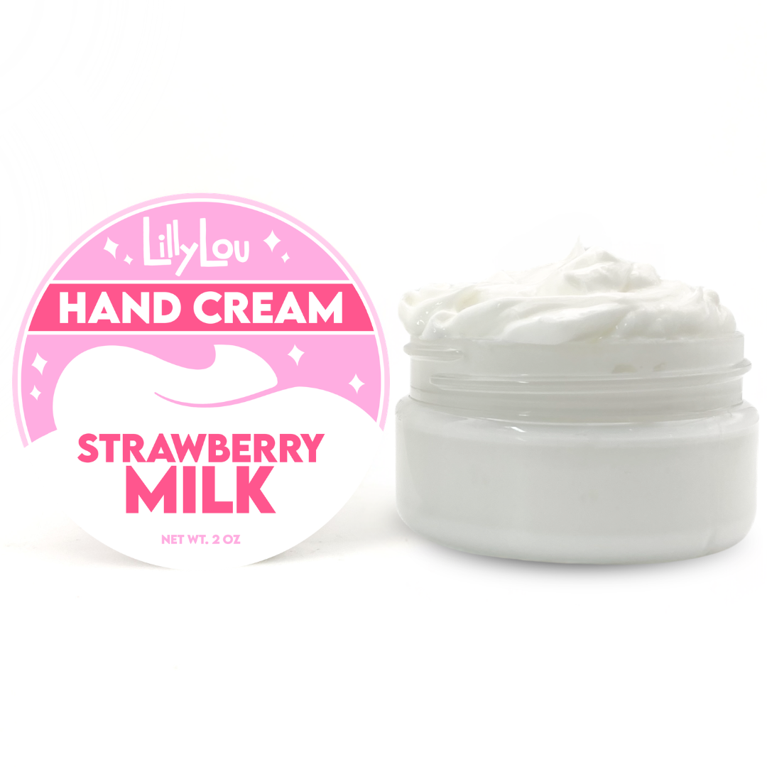 Strawberry Milk Hand Cream – lillylousoap.com