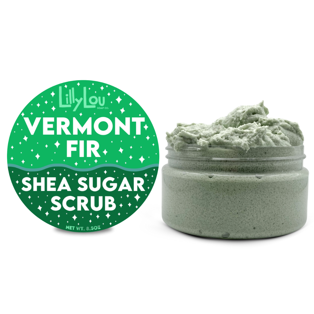 Vermont Fir Shea Sugar Scrub