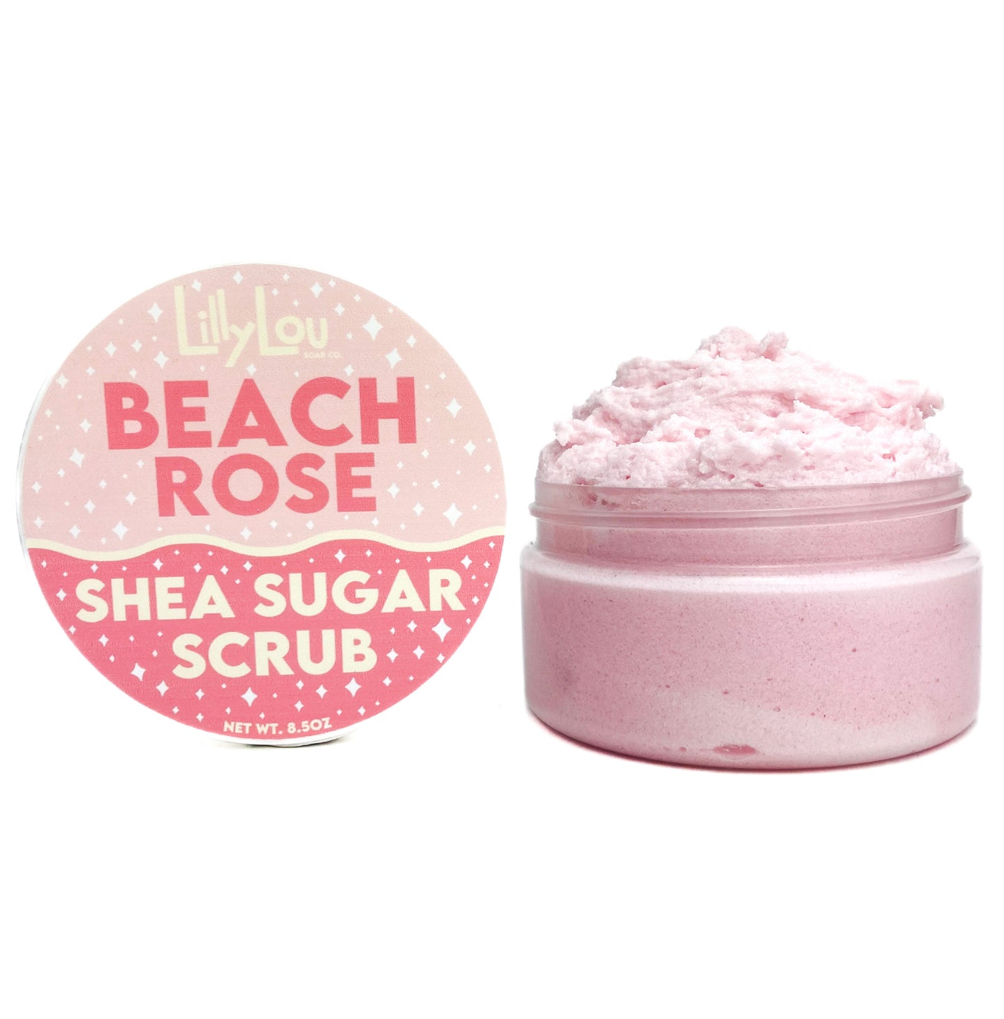 Beach Rose Shea Sugar Scrub