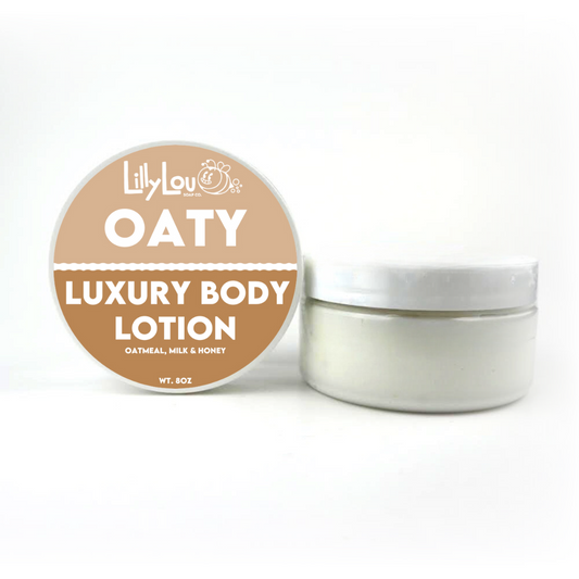 "Oaty" Luxury Body Lotion | Oatmeal, Milk & Honey Scented