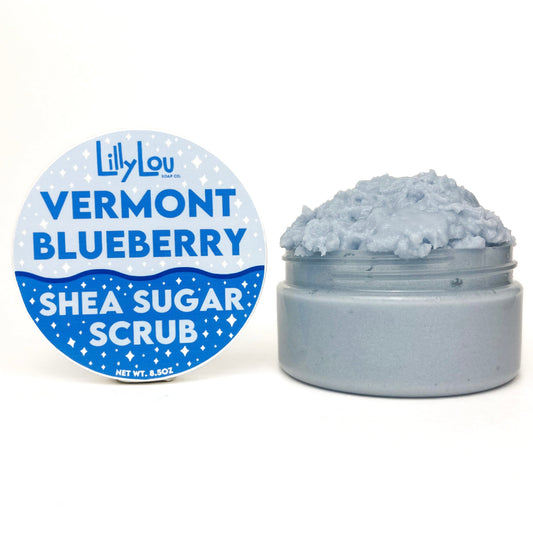 Vermont Blueberry Shea Sugar Scrub