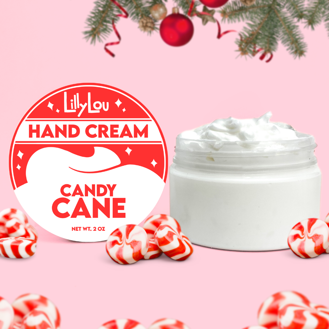 Candy Cane Hand Cream