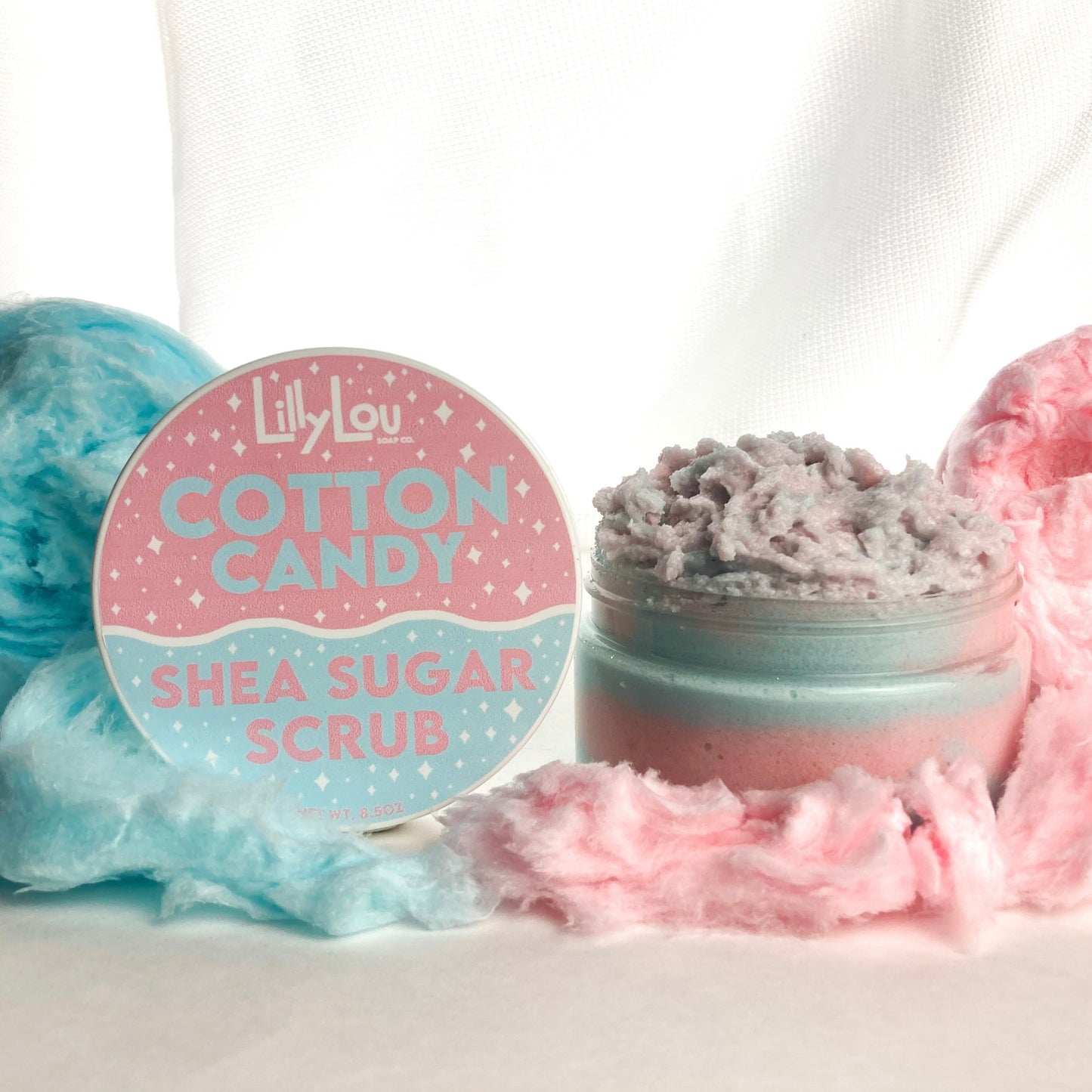 Cotton Candy Shea Sugar Scrub