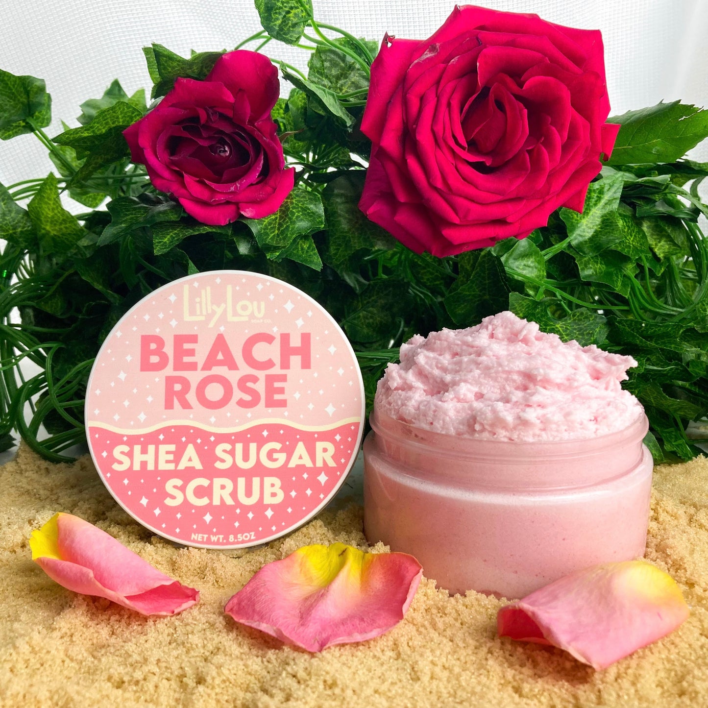 Beach Rose Shea Sugar Scrub