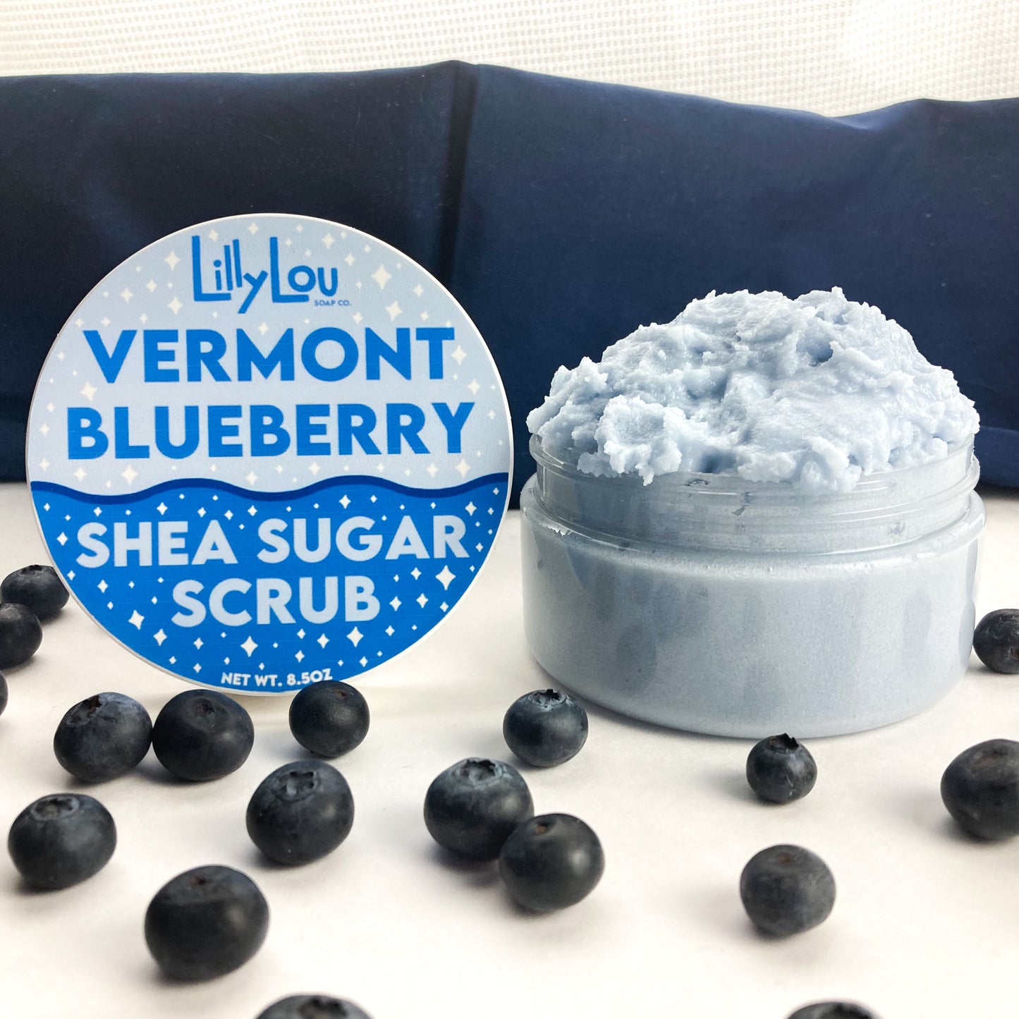 Vermont Blueberry Shea Sugar Scrub