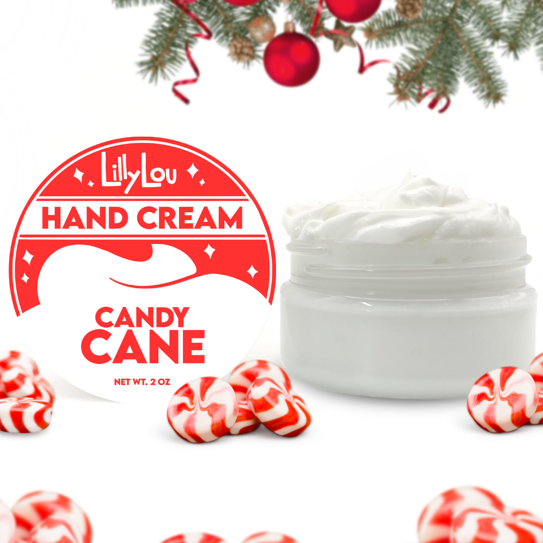 Candy Cane Hand Cream