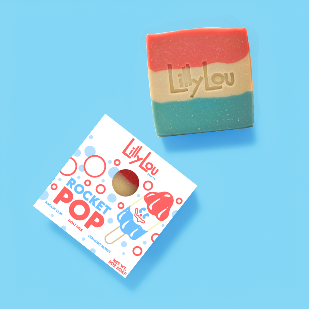 The Rocket Pop Bar | Blue Raspberry, Lemon, & Cherry Scented