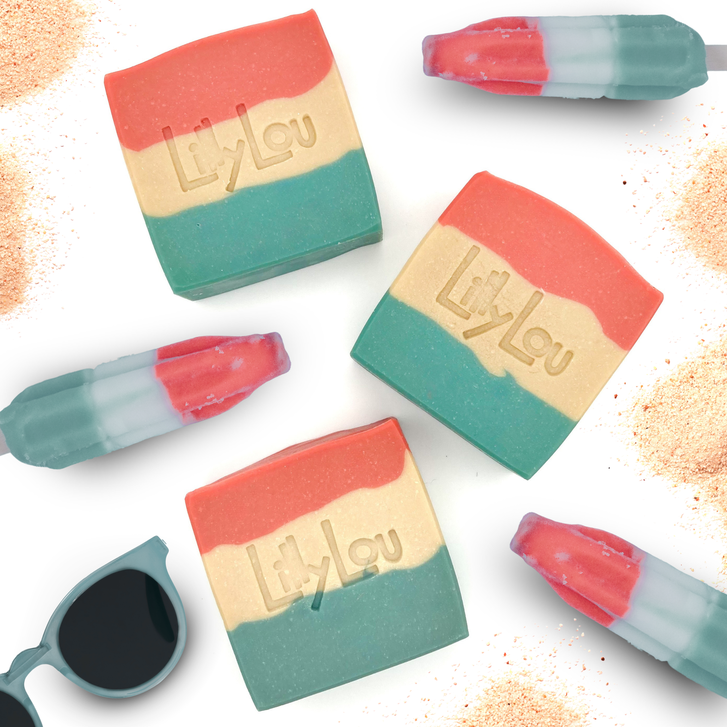 The Rocket Pop Bar | Blue Raspberry, Lemon, & Cherry Scented