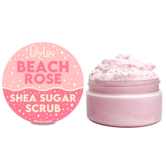 Beach Rose Shea Sugar Scrub