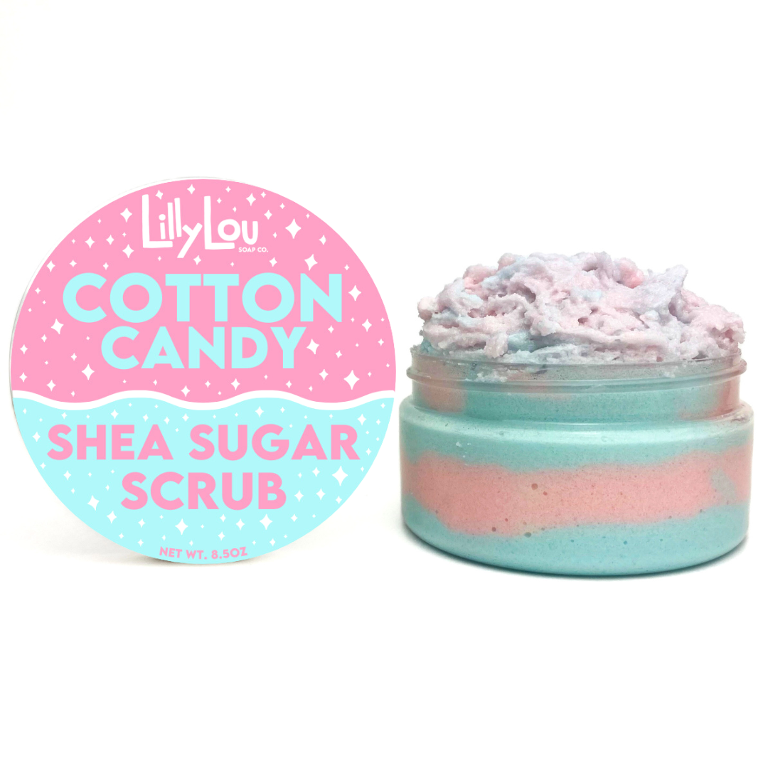 Cotton Candy Shea Sugar Scrub