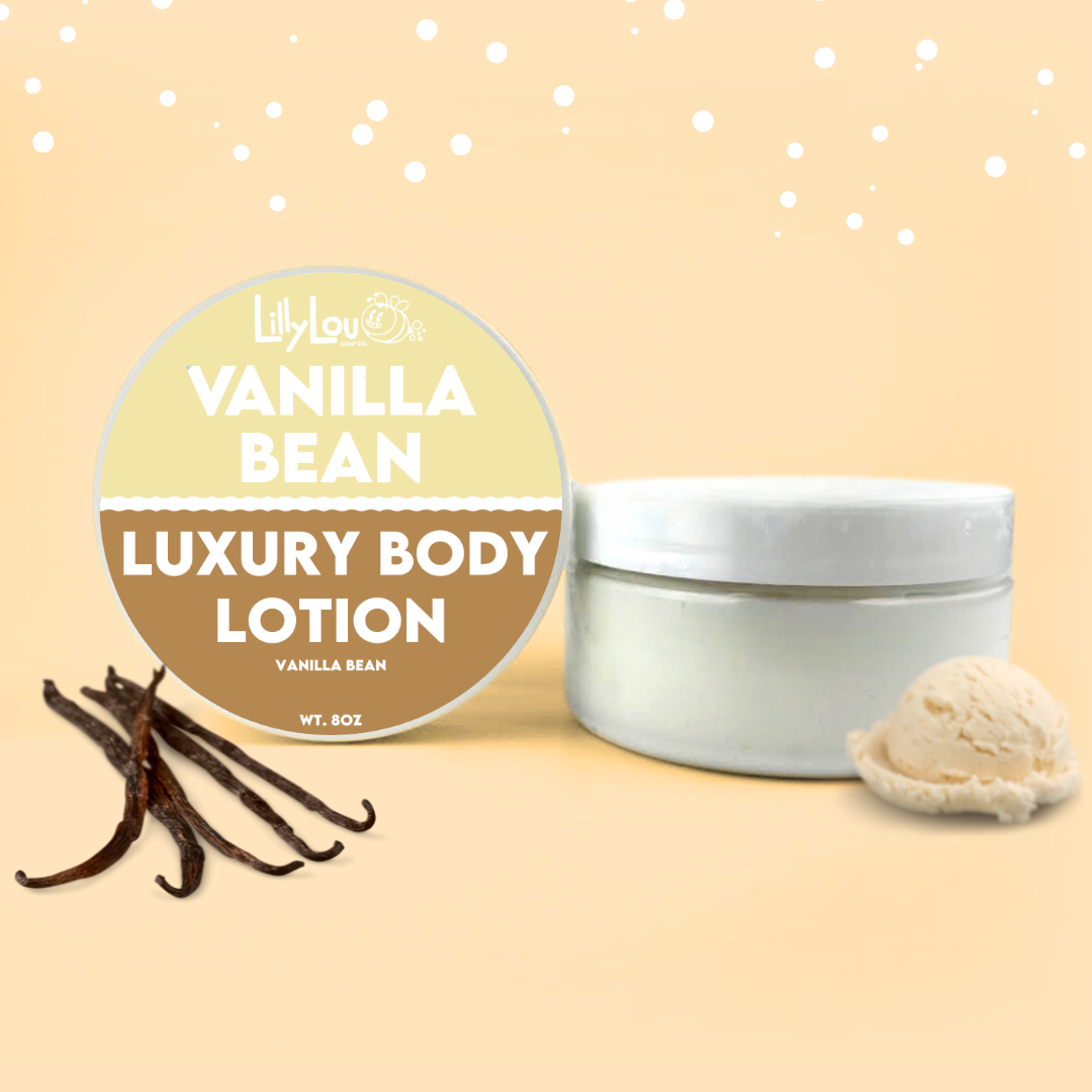 Vanilla Bean Luxury Body Lotion | Vanilla Bean Scented